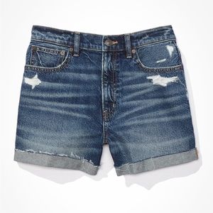 AE Denim Highest Waist 90’s Boyfriend Shorts